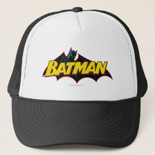 Batman Logo oude school Trucker Pet