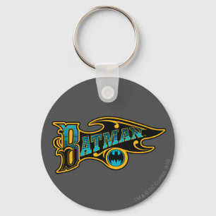 Batman    Logo Turquoise Sleutelhanger
