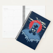 Batman Lune Rouge Avec Logo (Devant avec enveloppe)
