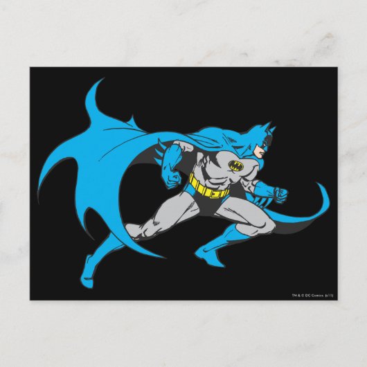 Batman Lunges Briefkaart (Voorkant)