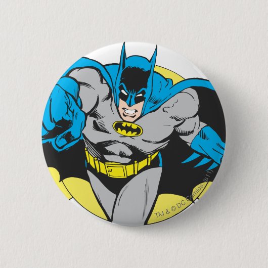 Batman Lunges Forward Ronde Button 5,7 Cm (Voorkant)