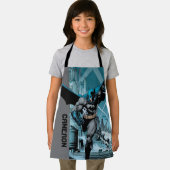 Batman met achtergrond stad schort (Insitu)