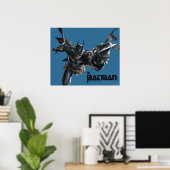Batman met Batclaw Poster (Thuiskantoor)