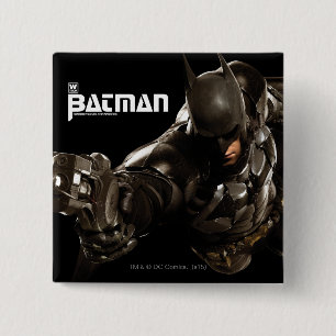 Batman met Batclaw Vierkante Button 5,1 Cm