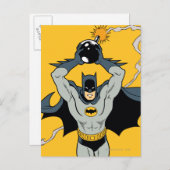 Batman met Bomb Briefkaart (Voorkant / Achterkant)