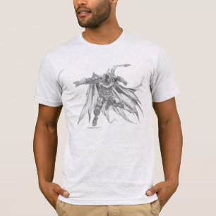 Batman met cape Drawing T-shirt