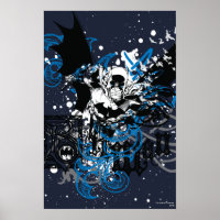 Batman met Knotwork Collage
