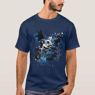 Batman met Knotwork Collage T-shirt