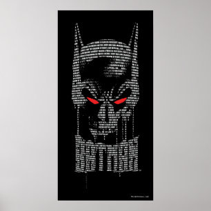 Batman met mantra poster