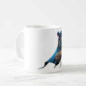 Batman op gargoyle koffiemok (Voorkant links)