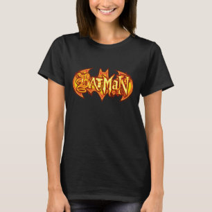 Batman   Oranje seizoensgebonden Logo T-shirt