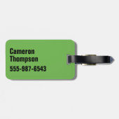 Batman | Paars en groen symbool Bagagelabel (Achterkant horizontaal)