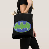 Batman | Paars en groen symbool Draagtas (Dichtbij)