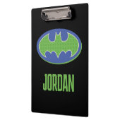 Batman | Paars en groen symbool Klembord (Links)