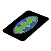 Batman | Paars en groen symbool Magneet (Linkerzijde)