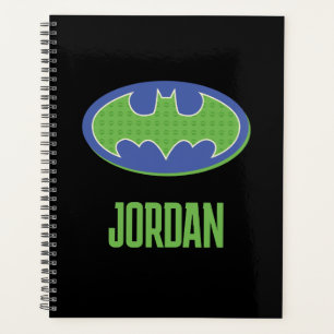 Batman Paars en groen symbool Planner