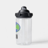 Batman | Paars en groen symbool Waterfles (Achterkant)