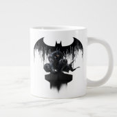 Batman Perched op een pilaar Extra Grote Beker (Rechts)