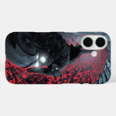 Batman Phone Case – Dark Knight Black Superhero (Achterkant (horizontaal))