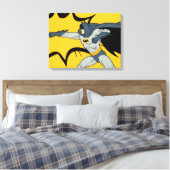 Batman Punch Canvas Afdruk (Insitu (Slaapkamer))