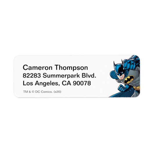 Batman Punch Etiket (Voorkant)