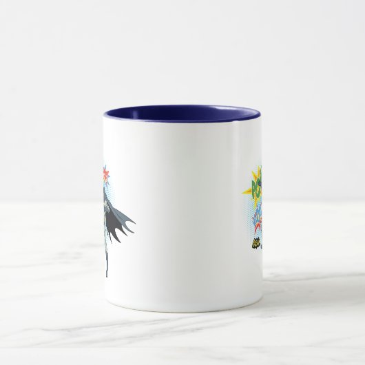 Batman Punching Graphic Mok (Midden)