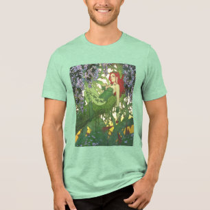 Batman Rebirth Poison Ivy Cover Illustratie Tri-Blend Shirt