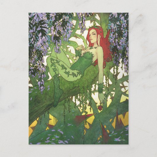 Batman Rebirth Poison Ivy Cover Illustration Briefkaart (Voorkant)