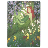 Batman Rebirth Poison Ivy Cover Illustration Klembord (Achterkant)