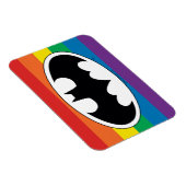 Batman Regenboog Logo Magneet (Rechterzijde)