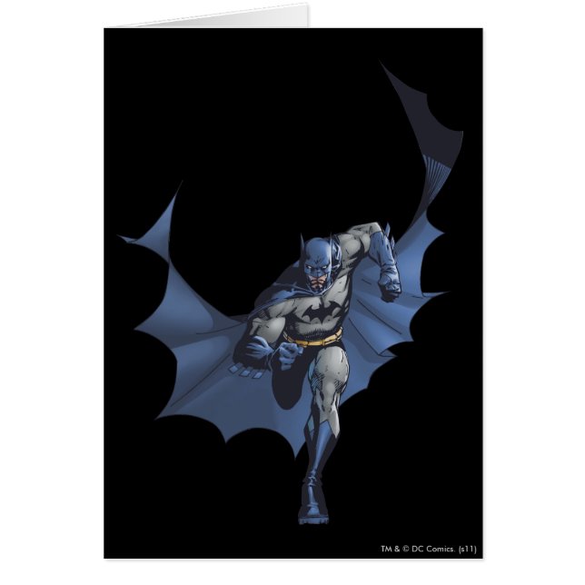 Batman rent met vliegende cape (Voorkant)