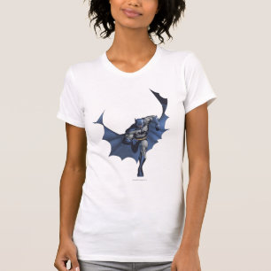 Batman rent met vliegende cape t-shirt