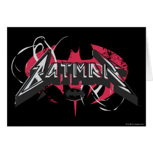 Batman Rode en zwarte Logo