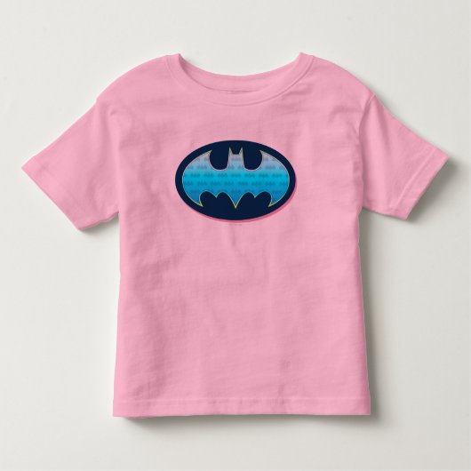 Batman | Roze en blauw symbool Kinder Shirts (Voorkant)