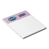 Batman | Roze en blauw symbool Notitieblok (Schuin)