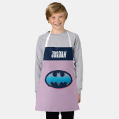 Batman | Roze en blauw symbool Schort (Gedragen)