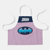 Batman | Roze en blauw symbool Schort (Voorkant)