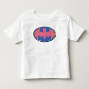 Batman Roze poladot Logo Kinder Shirts