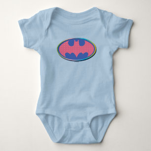 Batman Roze poladot Logo Romper