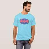 Batman | Roze poladot Logo T-shirt (Voorkant volledig)