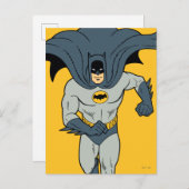 Batman Running Briefkaart (Voorkant / Achterkant)