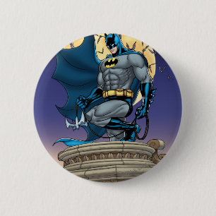 Batman-scènes - Moon Side Uitzicht Ronde Button 5,7 Cm