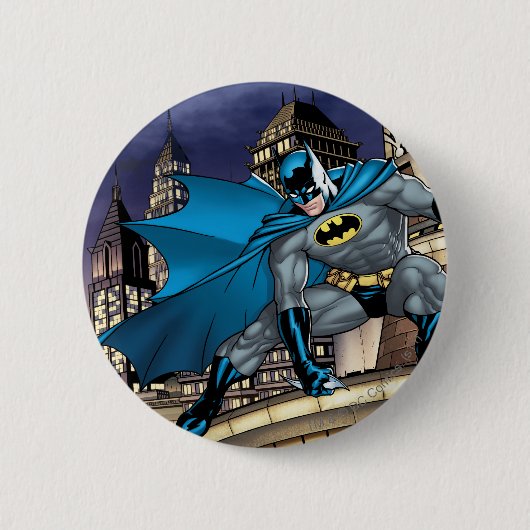 Batman Scenes - Tower Ronde Button 5,7 Cm (Voorkant)