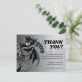 Batman | Schoolbord Gefeliciteerd Bedankt Briefkaart (Staand voorkant)