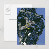 Batman Skulls/Ink Doodle 2 Briefkaart (Voorkant / Achterkant)