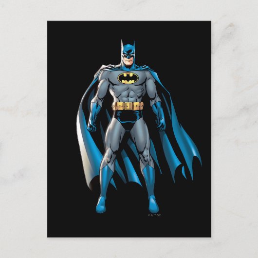 Batman staat op briefkaart (Voorkant)
