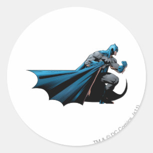 Batman sterk rechts ronde sticker