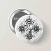 Batman Street Design Ronde Button 5,7 Cm (Voorkant /achterkant)