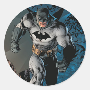 Batman Stride Ronde Sticker