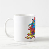 Batman + Superman + Flash Koffiemok (Links)